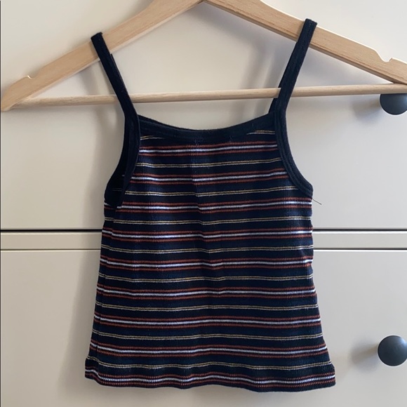 Brandy Melville Stripped Tank Top - Picture 2 of 6